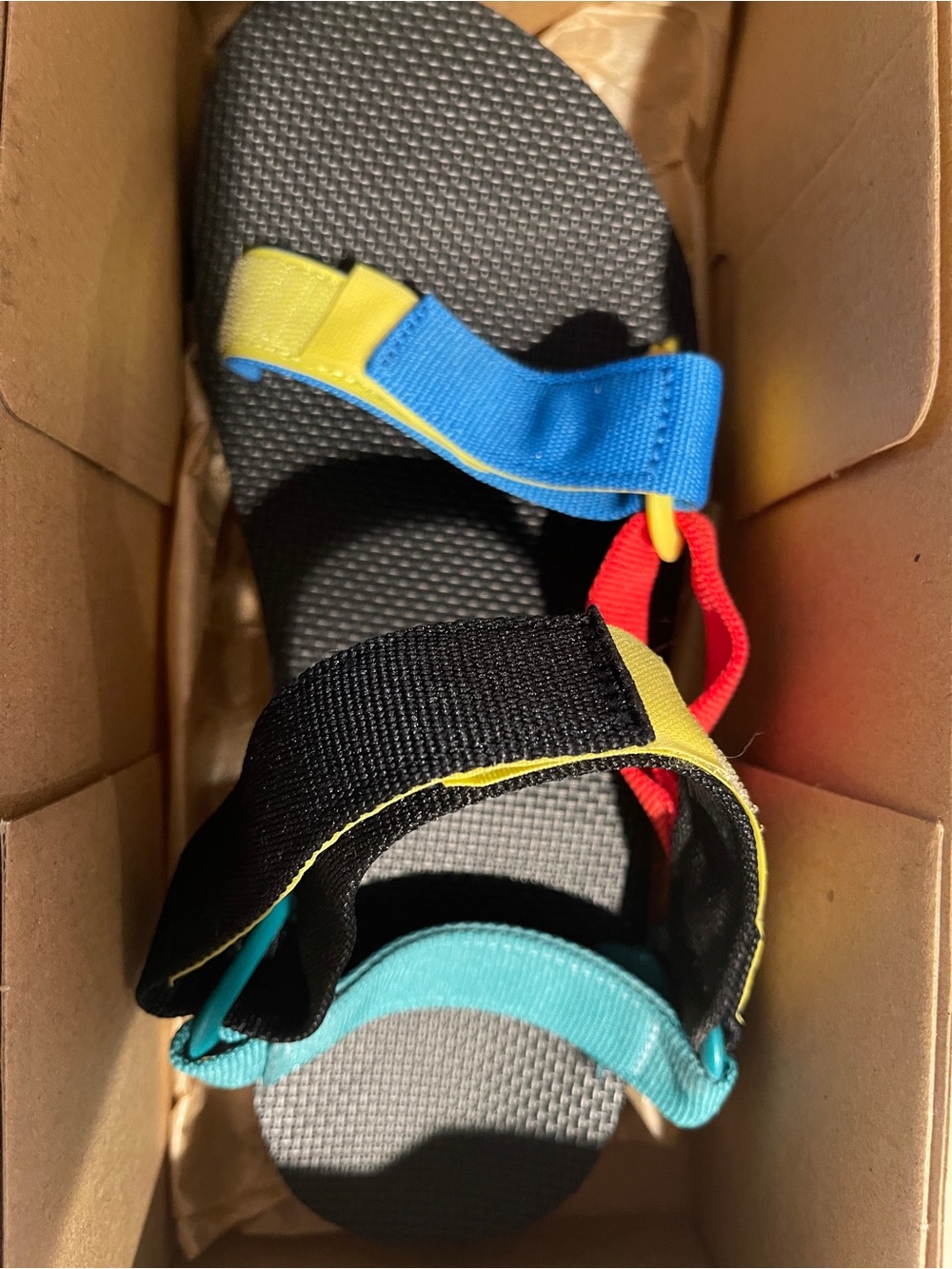 Teva original Multi‑Color Adjustable Strap Sandals Black, Blue, Yellow, Red,Teal